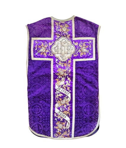 Antike violette kasel - antike,