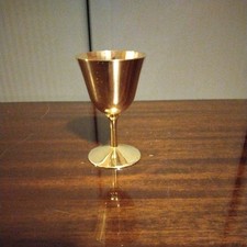 Antiker Messkelch vergoldet