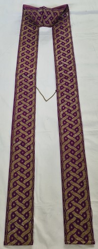 Antike stola violett gold - antike,