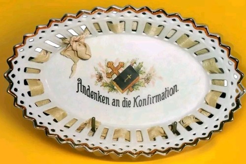 Schale konfirmation antik - schale🌟konfirmation,