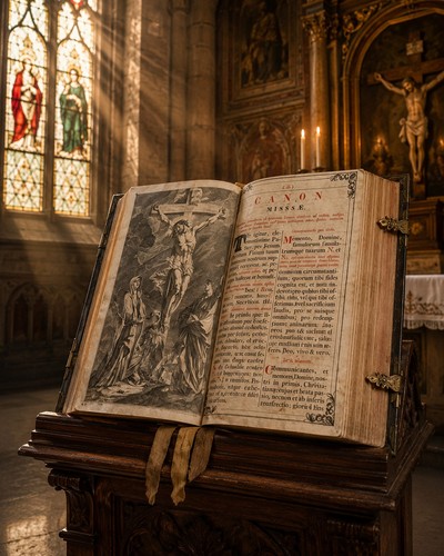 Antikes missale romanum 1733 - antikes,