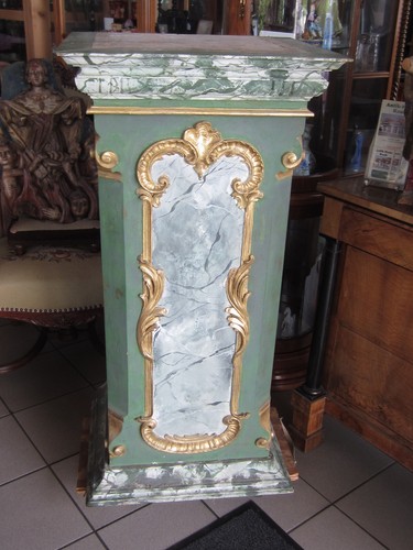 Barock säule holz - barock,