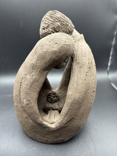 Handgefertigte tonskulptur - handgefertigte,
