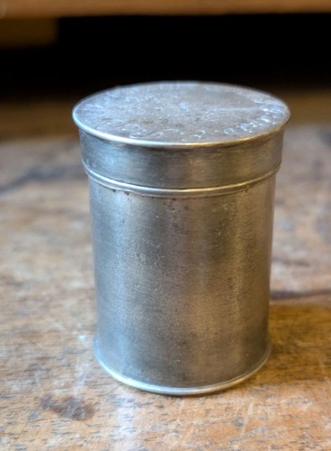 Antik metall dose - antik,