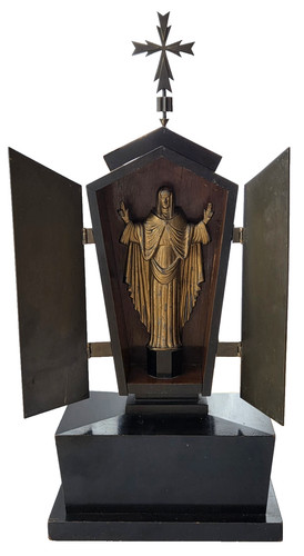 Art deco hausaltar christus - art,
