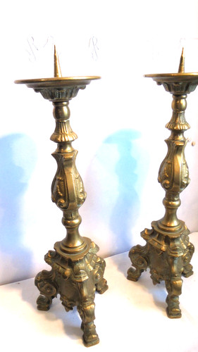 Von barock altarleuchter - 1, 2